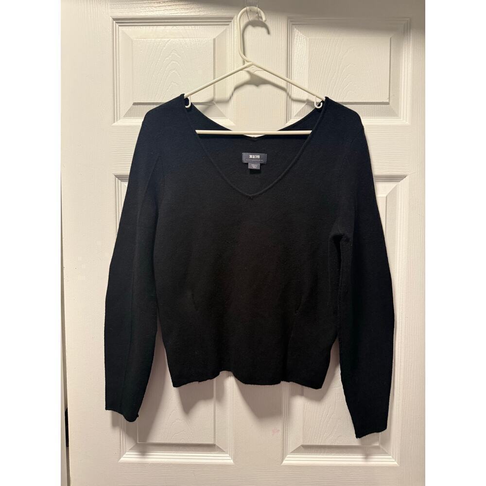 Maeve By Anthropologie Women’s Small Cropped Pleated Sweater - Picture 2 of 6
